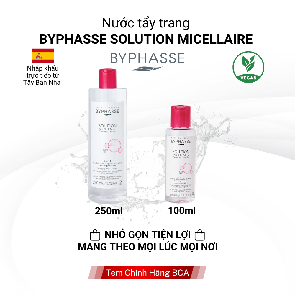 Nước tẩy trang ByPhasse Solution Micellaire